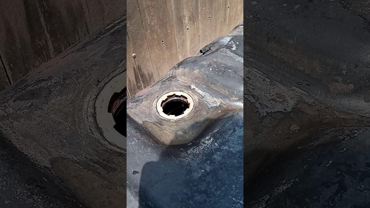 como limpar bôrra do tanque diesel.