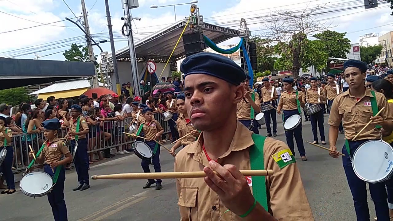 7 de setembro 2018 Canindé: Bateria do Joaquim Magalhães
