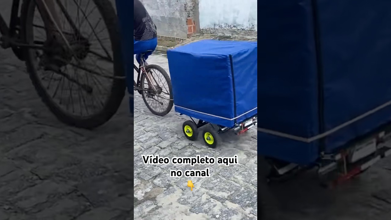 Mini pared&atilde;o na bicicleta 😱 #miniparedao #miniature #viralvideo #somautomotivo #bike