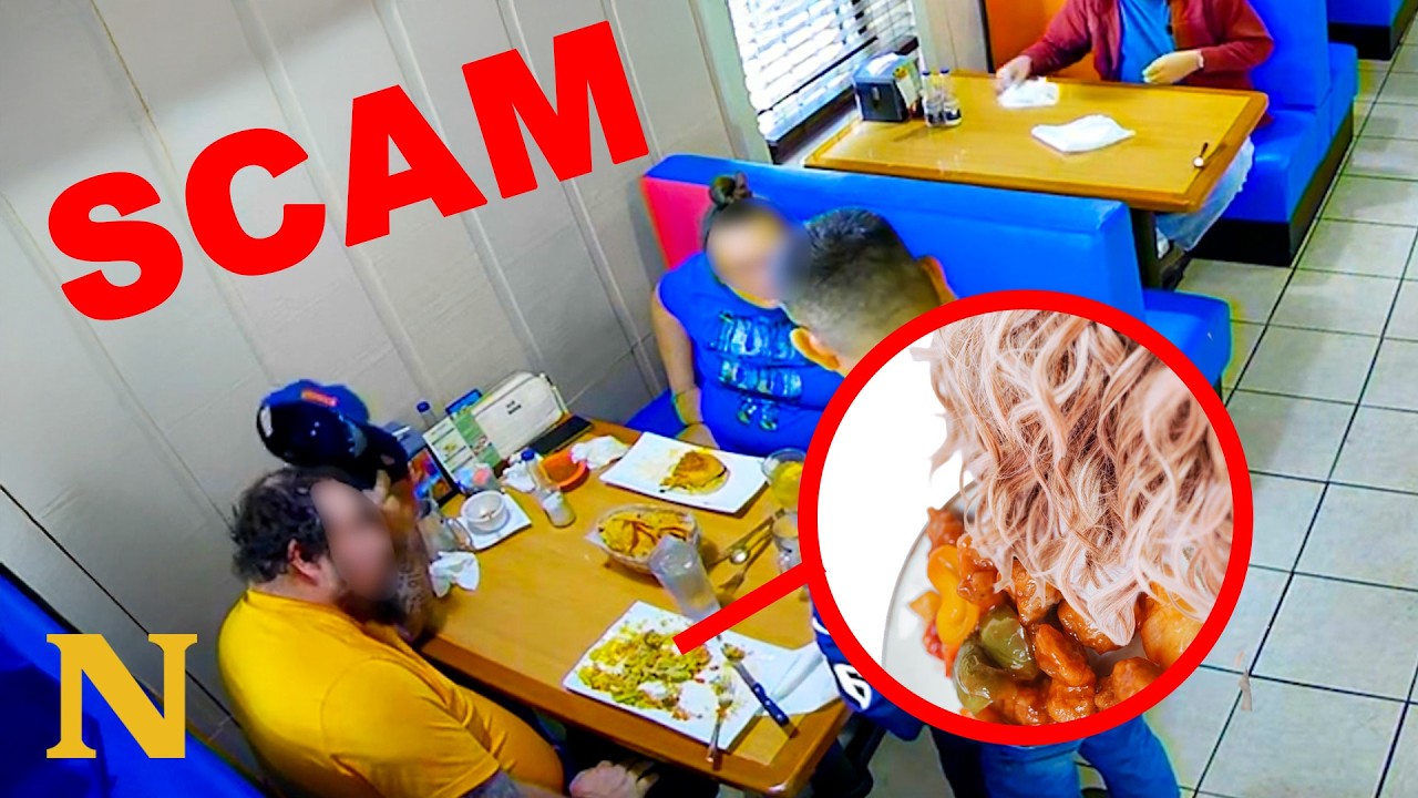 Couple's Elaborate Food Scam Unravels on Security Tape