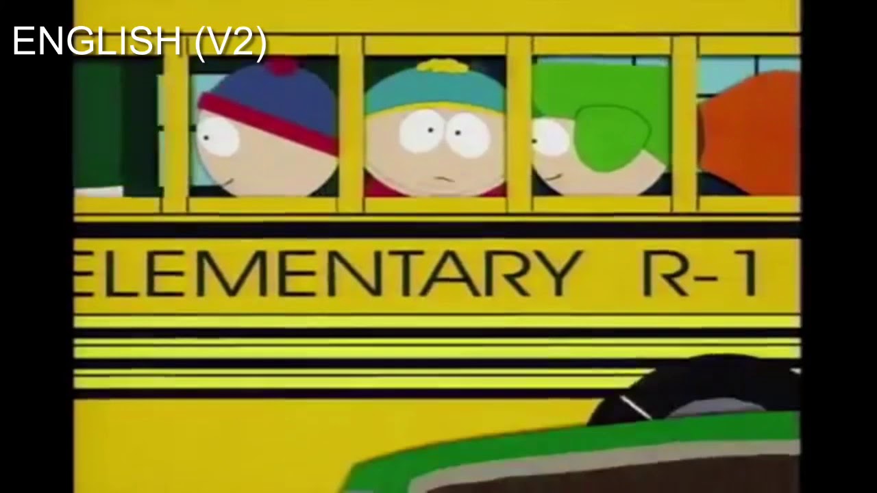 South Park Intro - Cartman’s line in 11 languages!