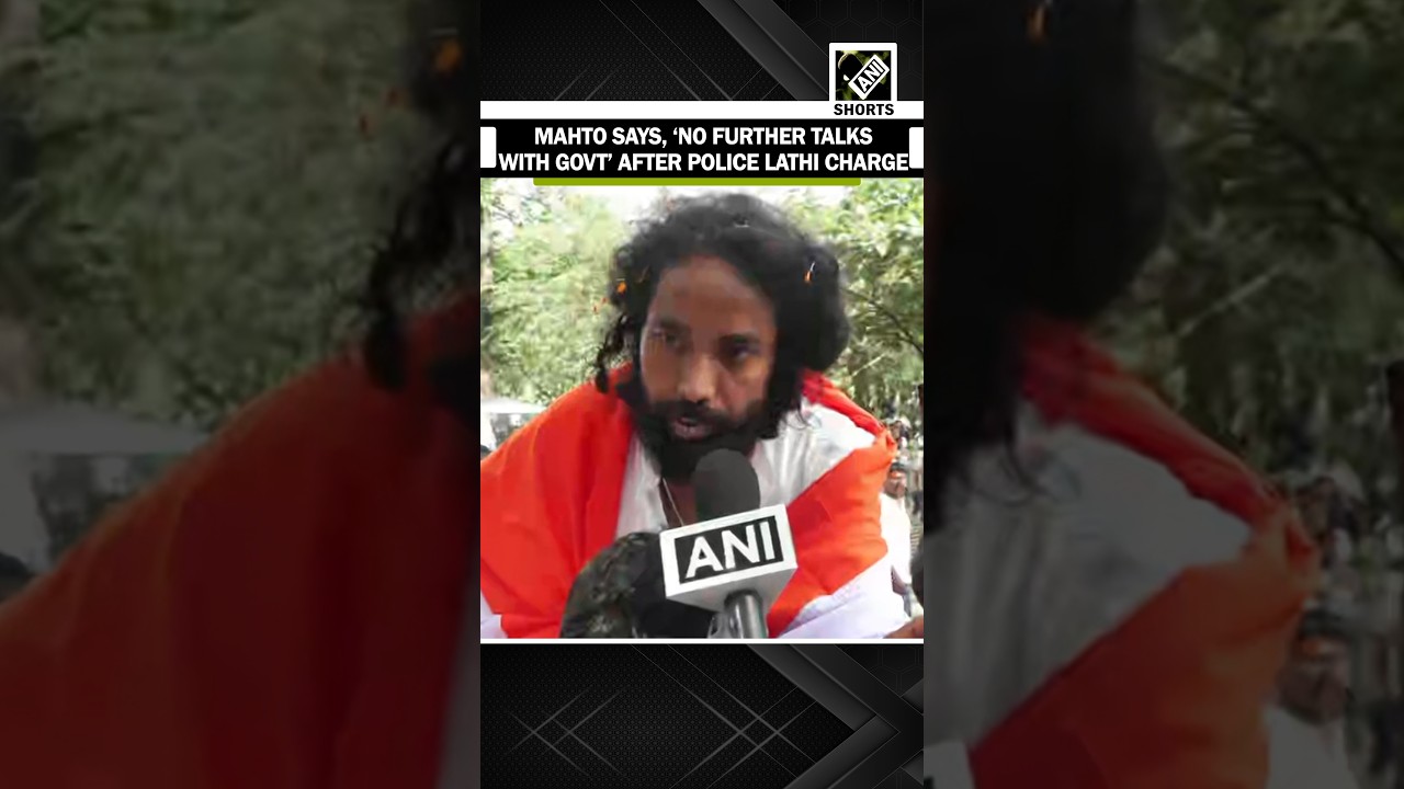 &lsquo;What&rsquo;s left to talk?&rsquo;: Student leader Devendra Nath Mahato as he joins Vidhan Sabha gherao march