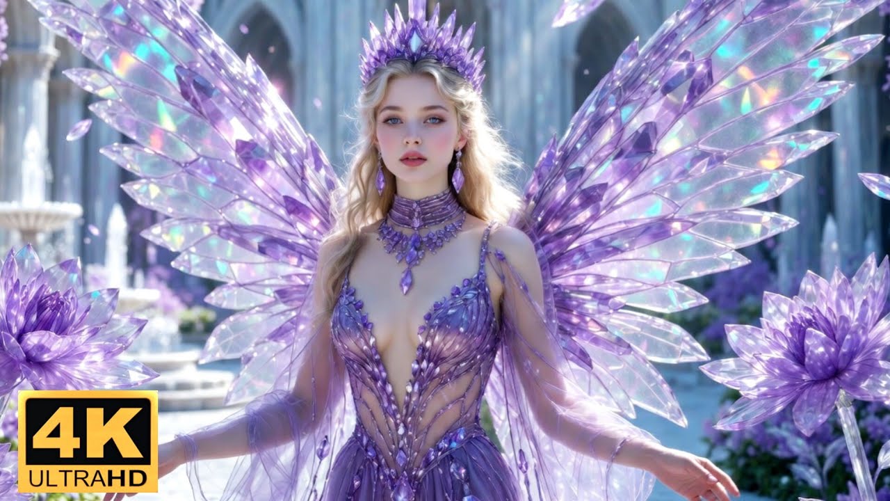 Enchanted Crystal Palace | Fairy Fantasy AI Music Video