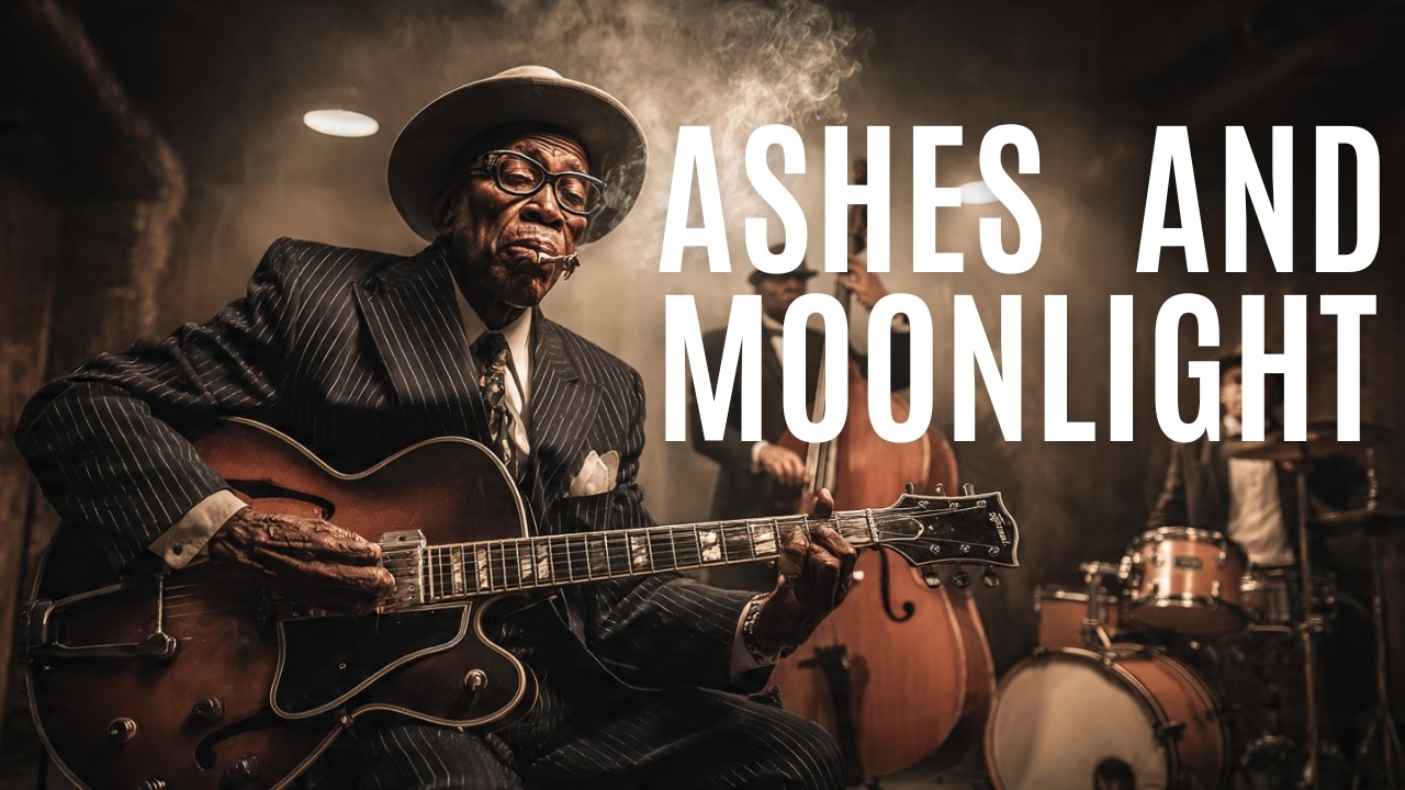 Ashes and Moonlight | Slow & Smoky Blues Guitar