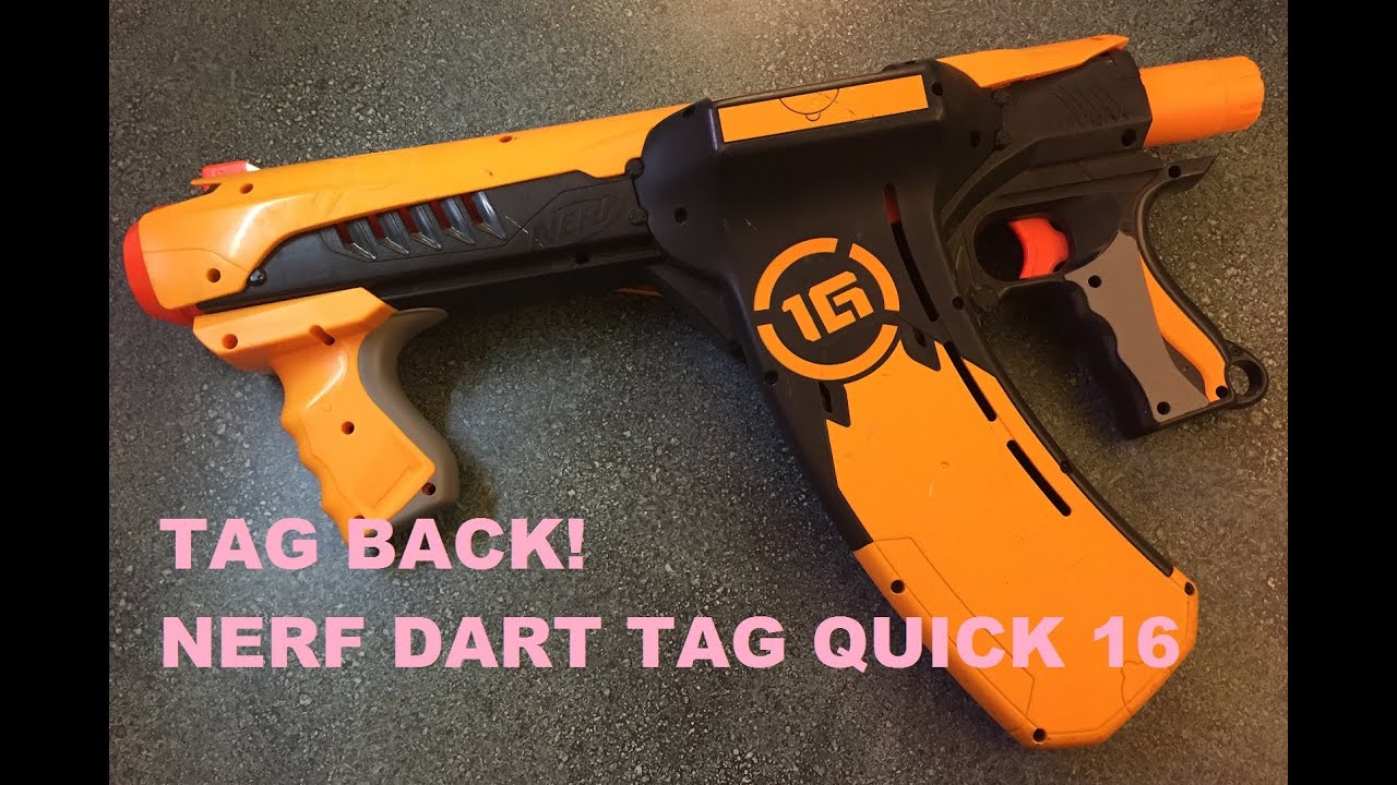 TAG BACK! - The Nerf Dart Tag Quick 16 | Walcom S7