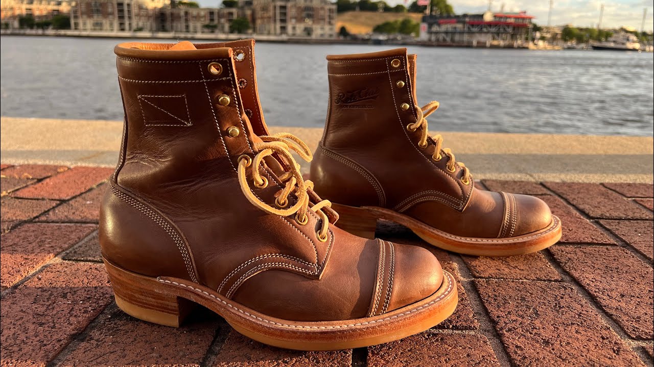 Roleclub UNDERDOG BOOTS in Natural Chromexcel Horsehide!!!