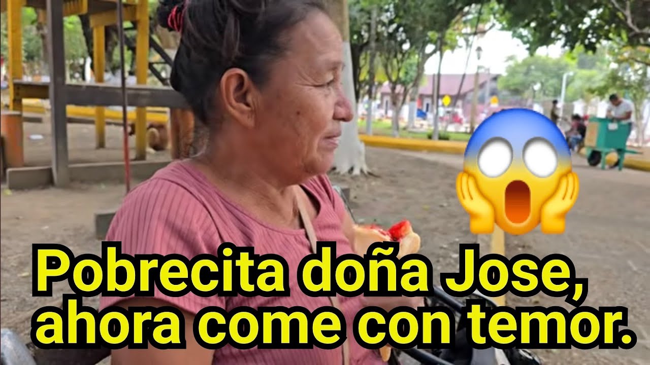 😱😱DOÑA JOSE, AHORA NO ES LIBRE DE SENTARSE A COMER UN HELADO EN EL PARQUE.😱😱