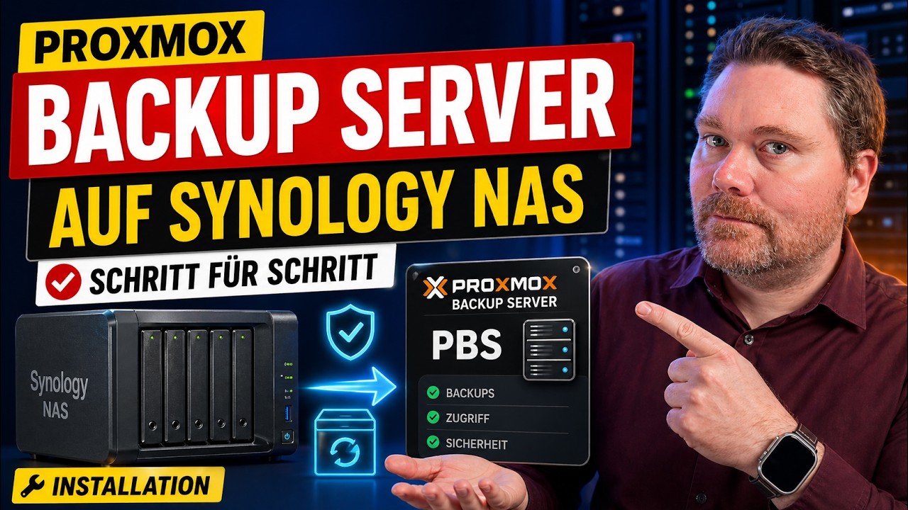 Proxmox Backup Server Installation auf Synology NAS: Schritt-für-Schritt-Anleitung
