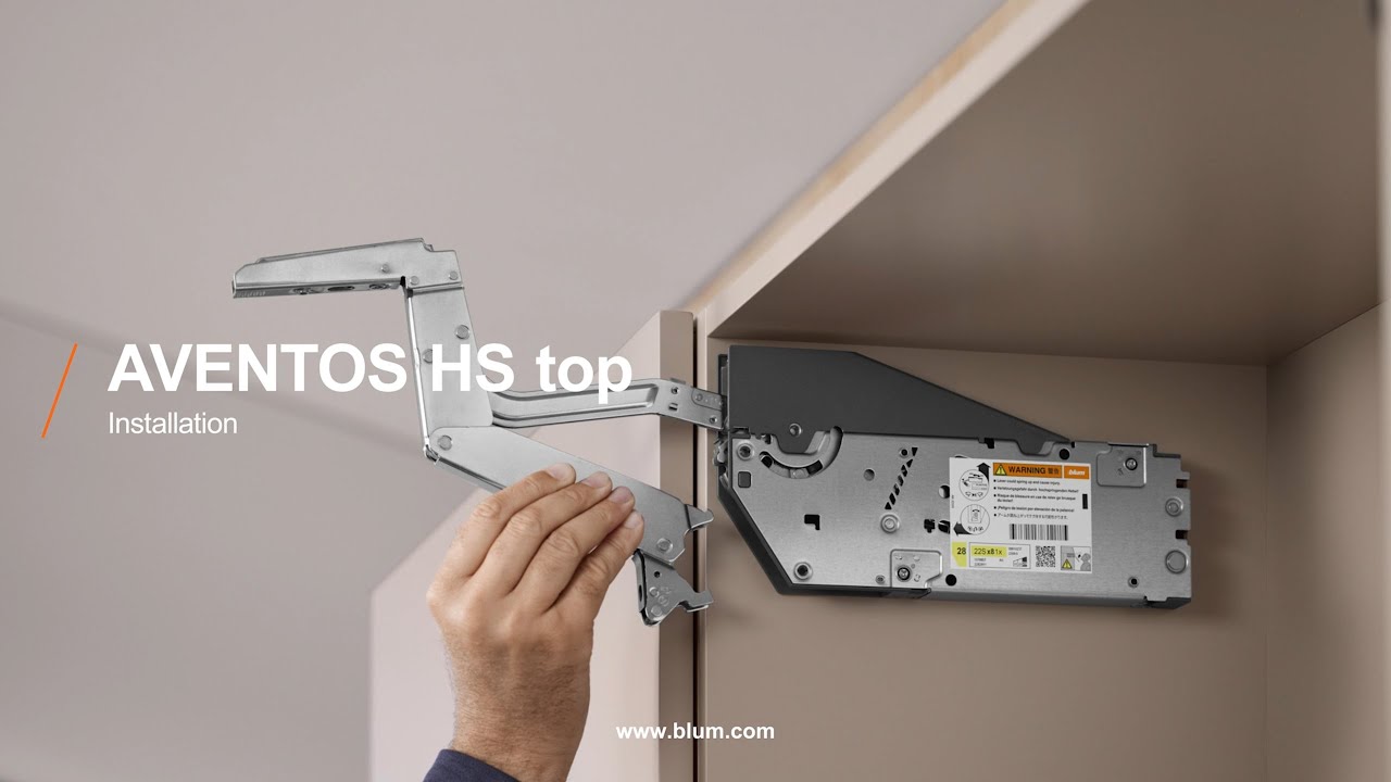 How to Install Blum AVENTOS HS top Lift System | Step-by-Step Guide