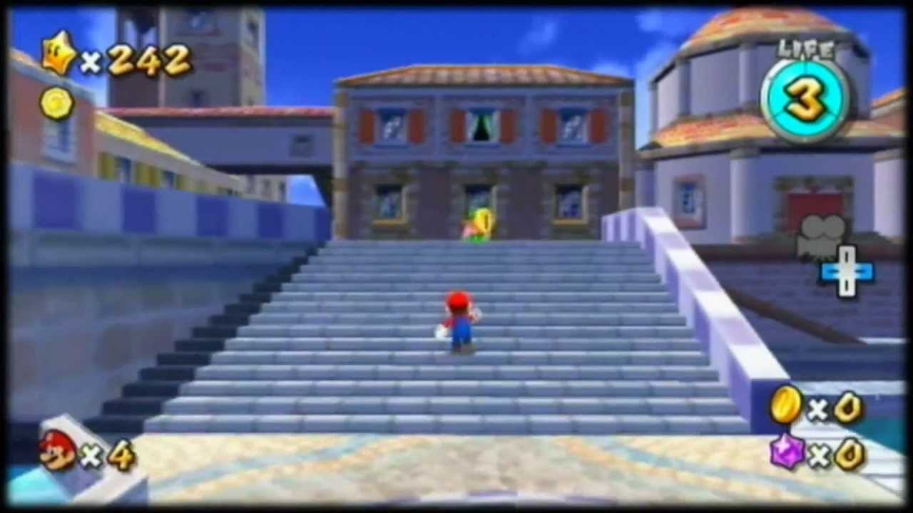 Super Mario Galaxy 2.5 Hack: Super Mario Sunshine Model Importing [By Martboo48]