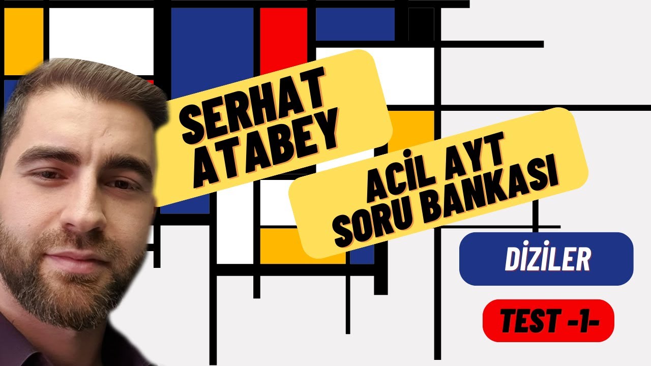 Diziler Test -1- | 2023 ACİL MATEMATİK AYT SORU BANKASI ÇÖZÜMLERİ