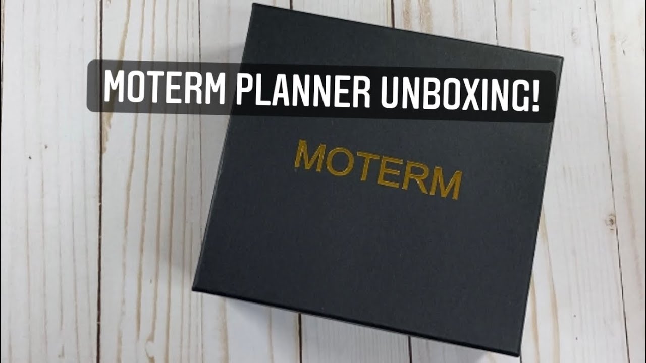 My First! Moterm Luxe A7 Pocket Planner Unboxing 🎀