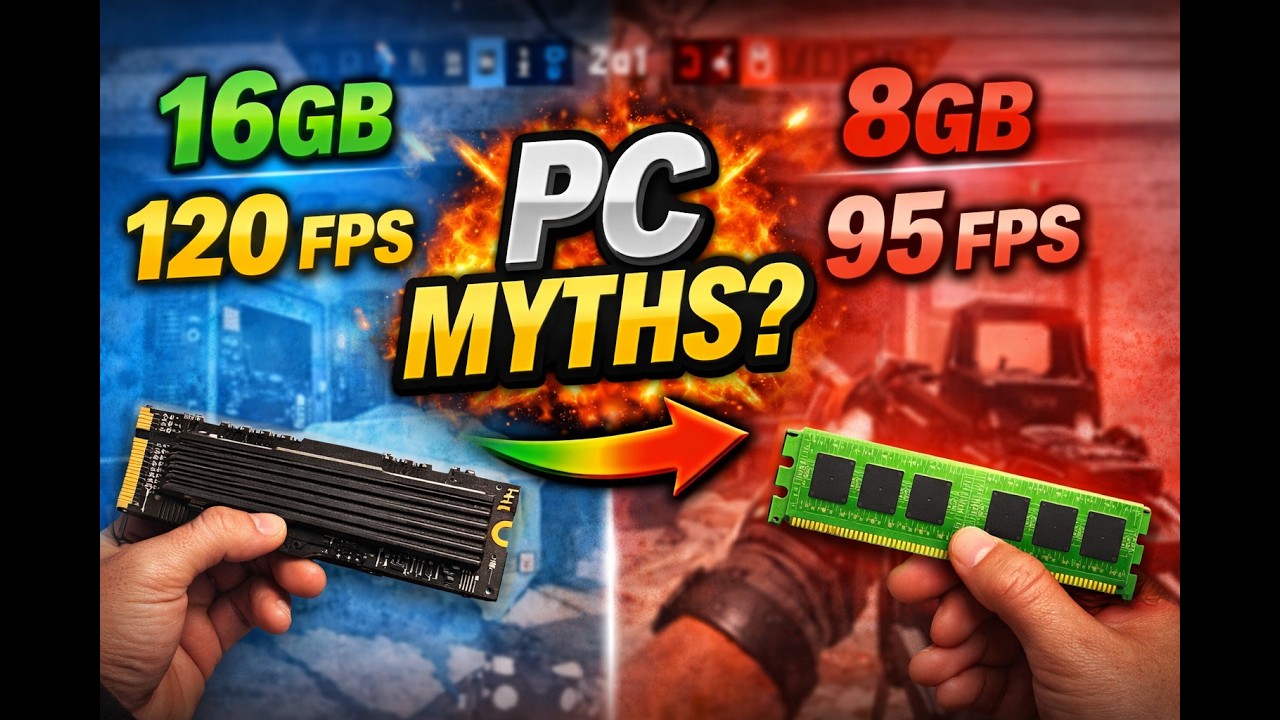 I Tested 5 PC Myths… Do They Actually Increase FPS?