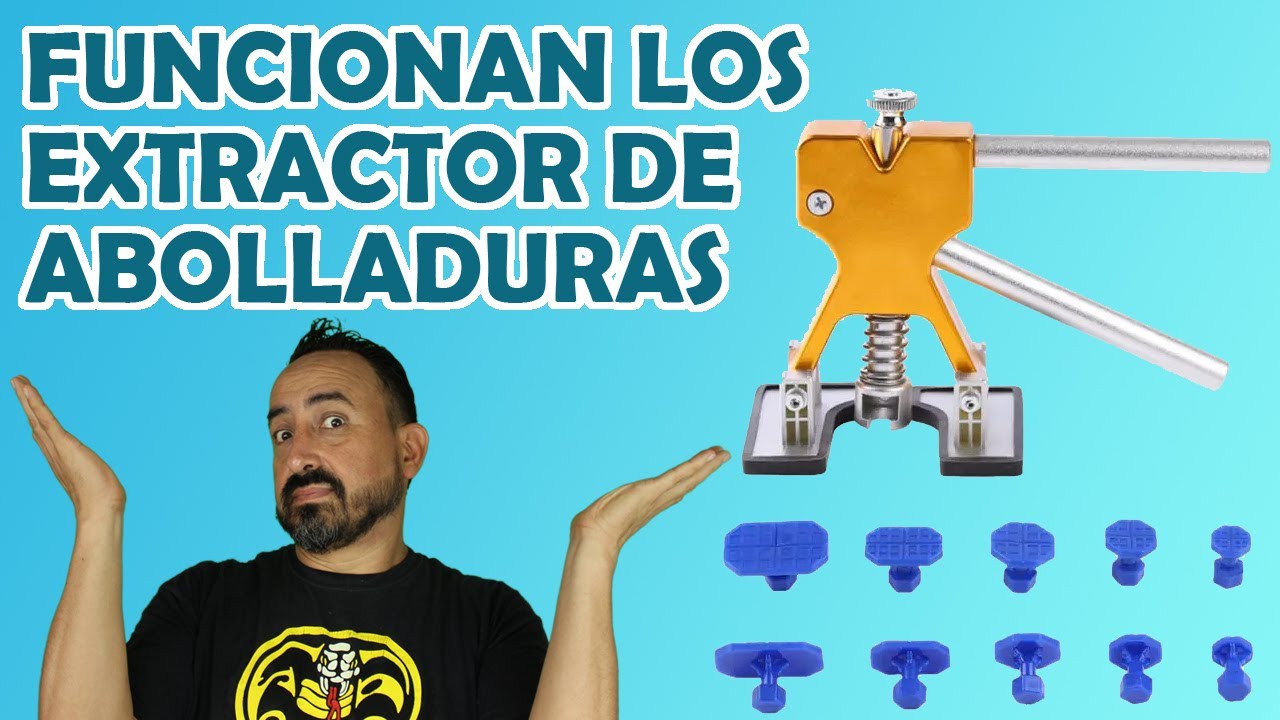 Extractor de abolladuras de auto, como sacar un golpe sin pintar
