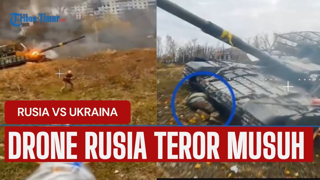 Ukraina Kewalahan! Serangan Drone Bertubi-tubi Pasukan Vostok Rusia Obrak-abrik Pertahanan Musuh