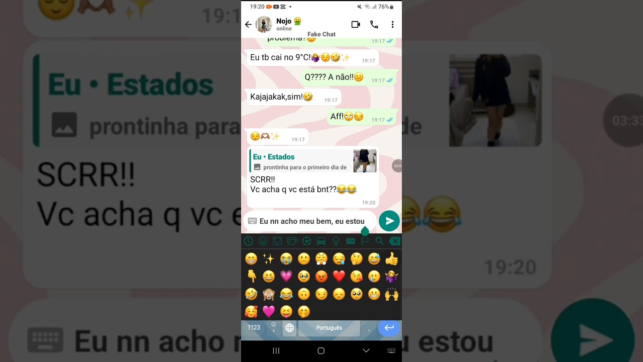 Fake chat (A falsa me humilhou, e ainda criou mentiras sobre mim...😞) história completa 🫶🏼