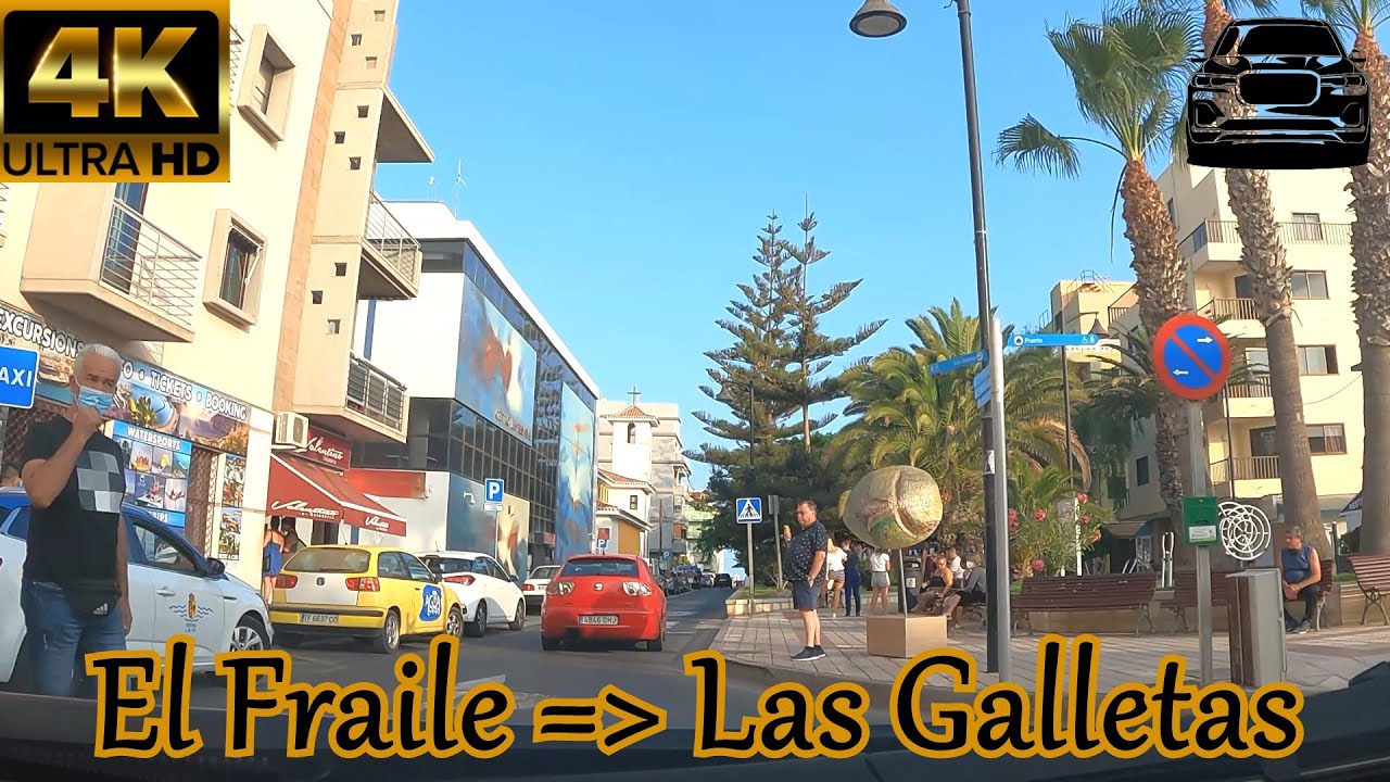 TENERIFE | From El Fraile to Las Galletas [Arona Coast] 🌞 October 2021 🚘 | Driving Tour [4K]