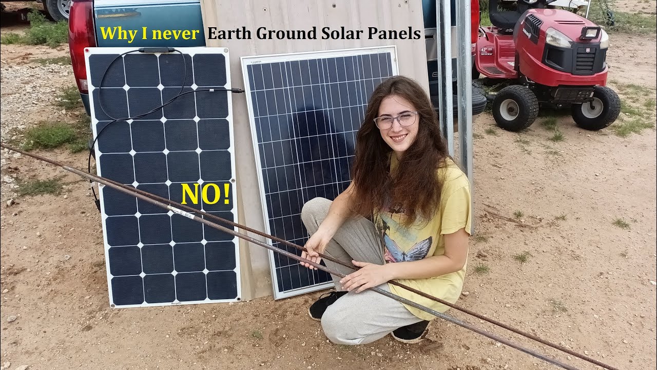 Grounding your SOLAR PANELS? 🤔 You Better watch this First! *KNOW DC/Inverter POWER is not Utility