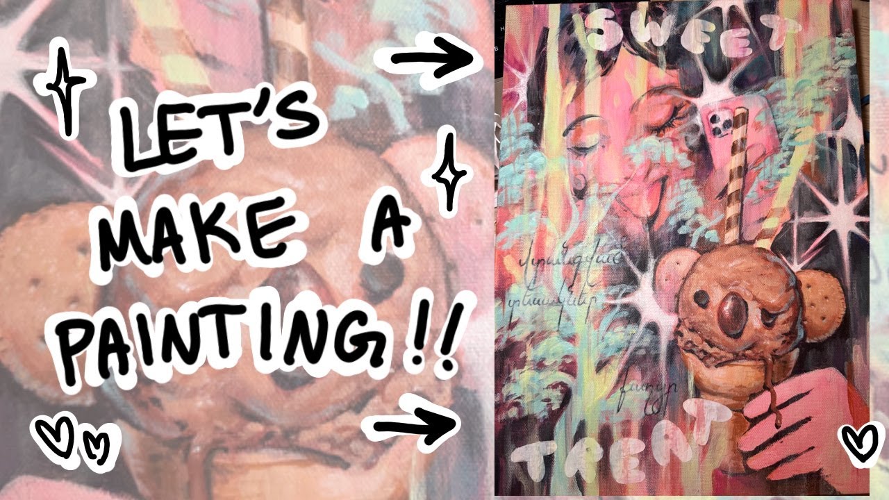 Adventures In Traditional Art (paint with me while I ramble)