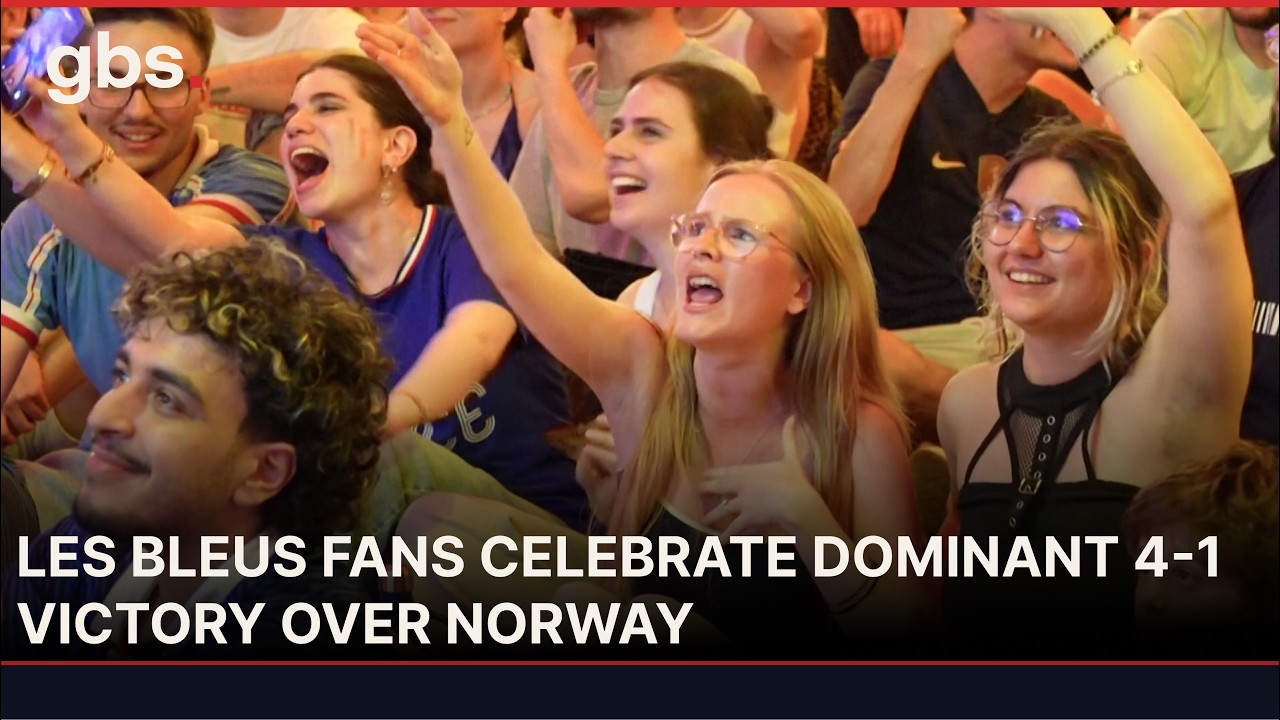 Norway vs France: French Fans Celebrate Historic World Cup Night in Paris | AC13