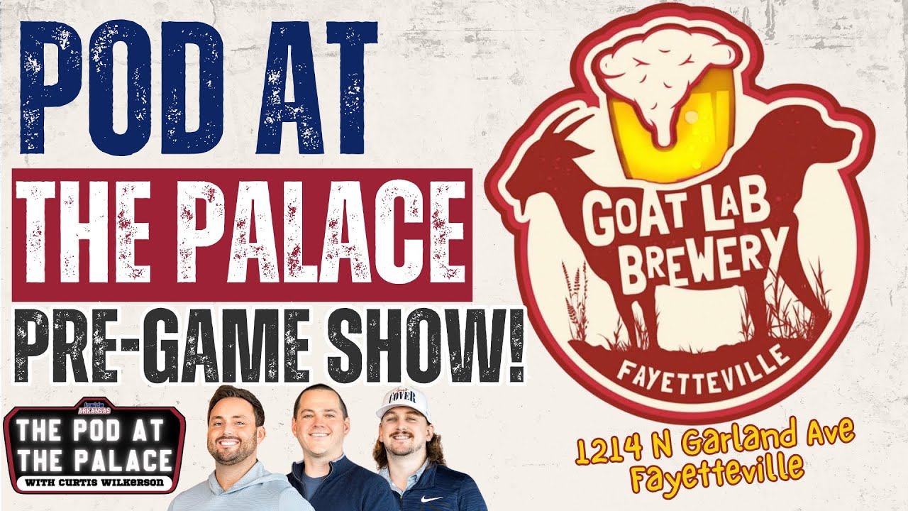 Arkansas vs. Alabama Pregame Show At Goat Lab Red! | POD AT THE PALACE
