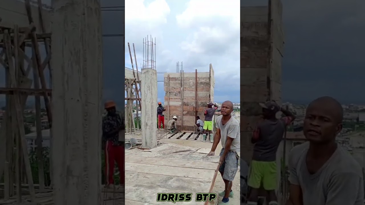 voici comment construire un ascenseur du 🏢 coffrage ferraillage #btp #immobilier #viral #geniecivil