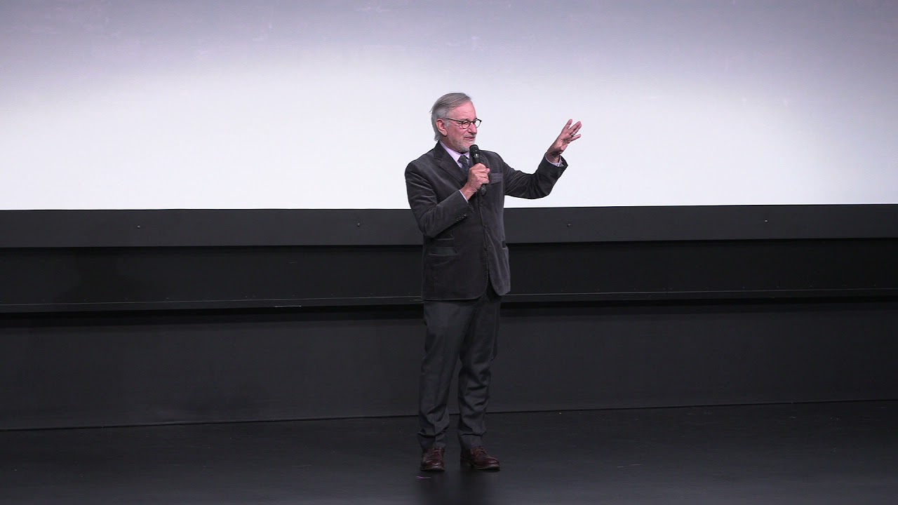 West Side Story New York Premiere - Steven Spielberg Intro Speech (official video)