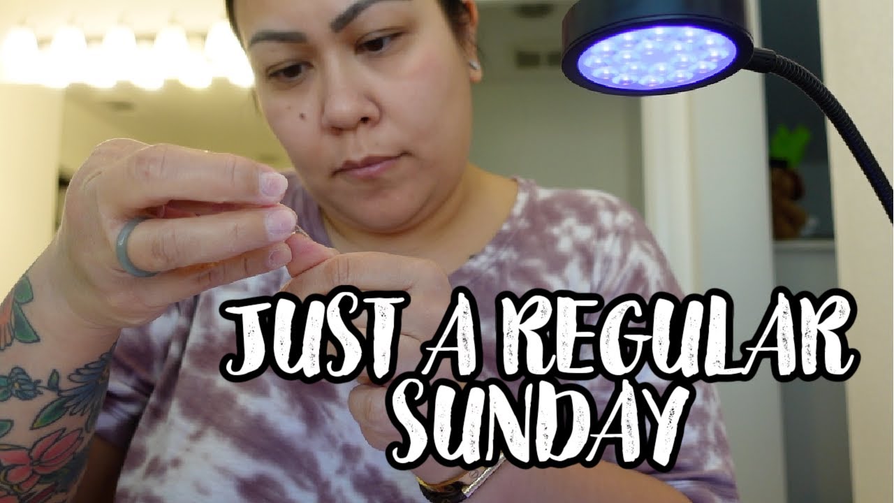 GROCERY SHOPPING AND DOING MY NAILS! - February 20, 2022