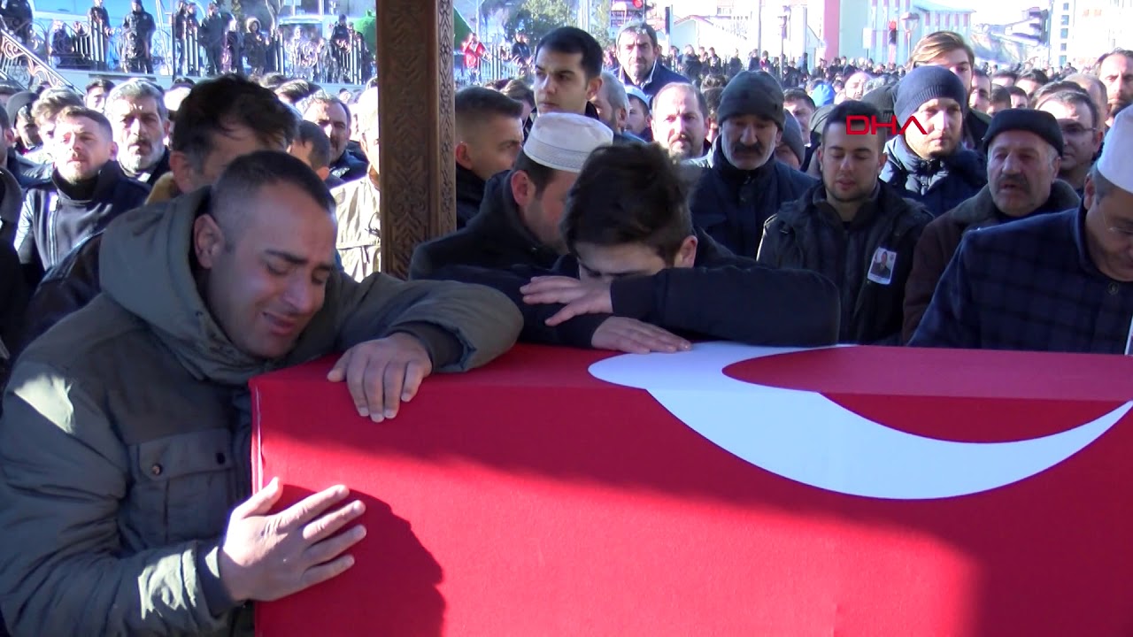 Afrin şehidi, gözyaşları ve dualarla uğurlandı (2)