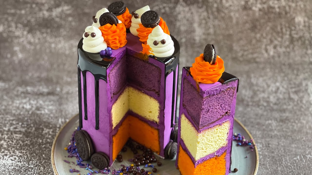 TÉCNICA EN DECORACIÓN DE TORTA HALLOWEEN