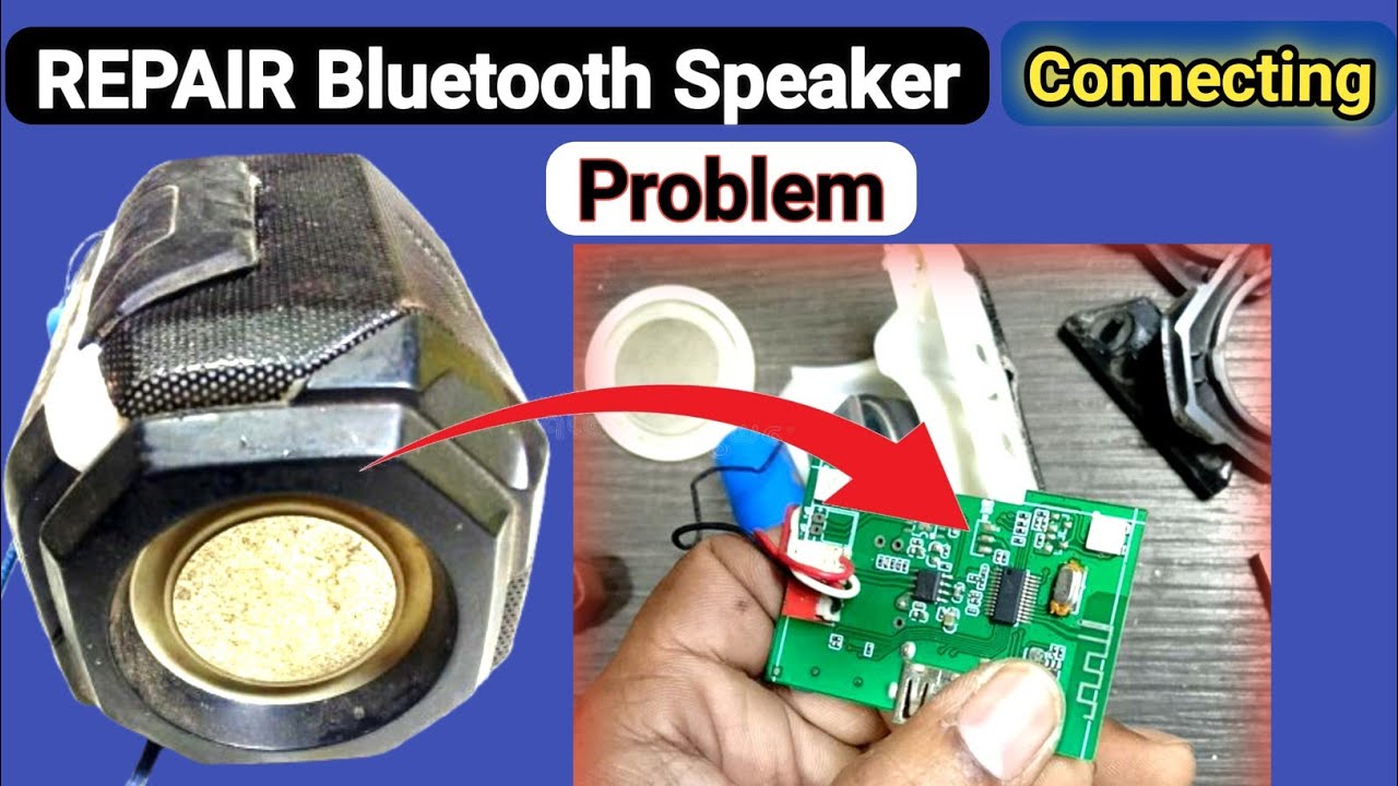 A005 Bluetooth स्पीकर  Repair Bluetooth Connection Problem | How to repair bluetooth speaker?