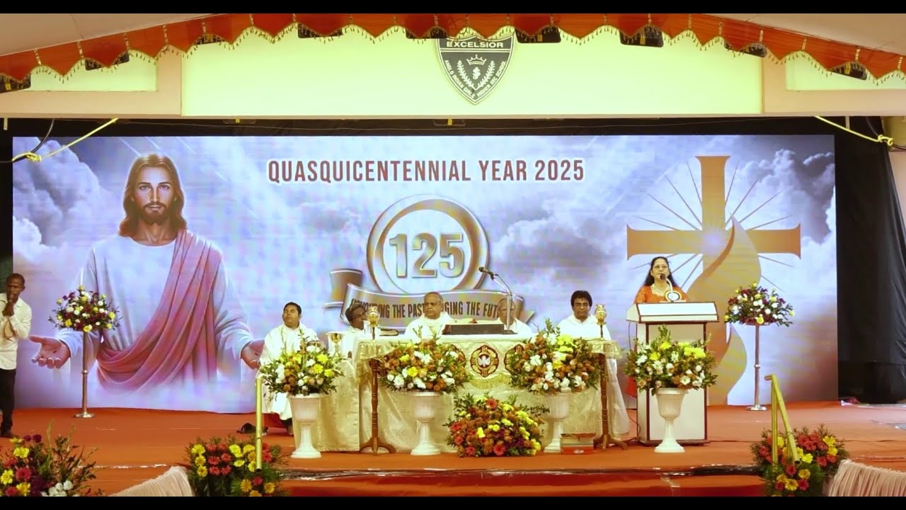 Quasquicentennial Holy Mass | 125 years | St. Joseph's Anglo-Indian Girls' Hr. Sec. School