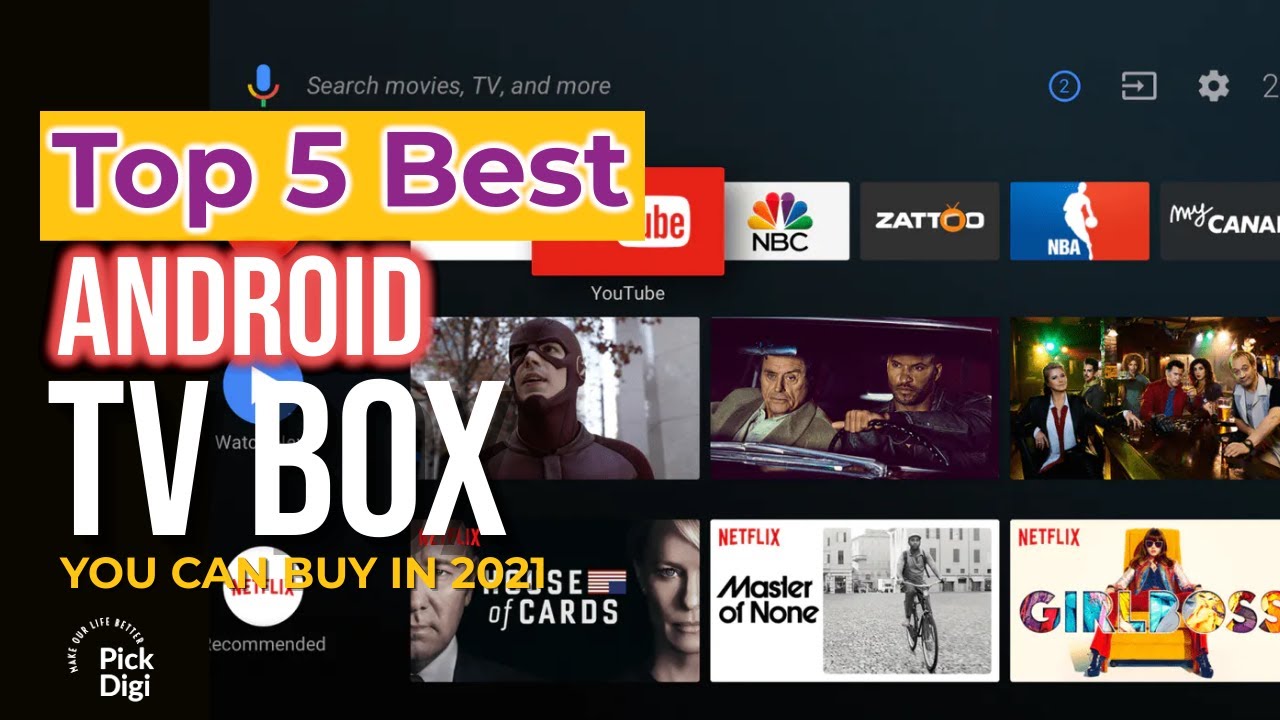 Top 5 Best Android TV Box you can buy 2021