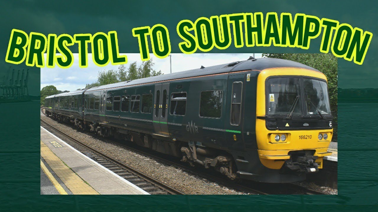 Bristol Temple Meads to Southampton Central | FULL JOURNEY | GWR 166 Networker Turbo (via Westbury)