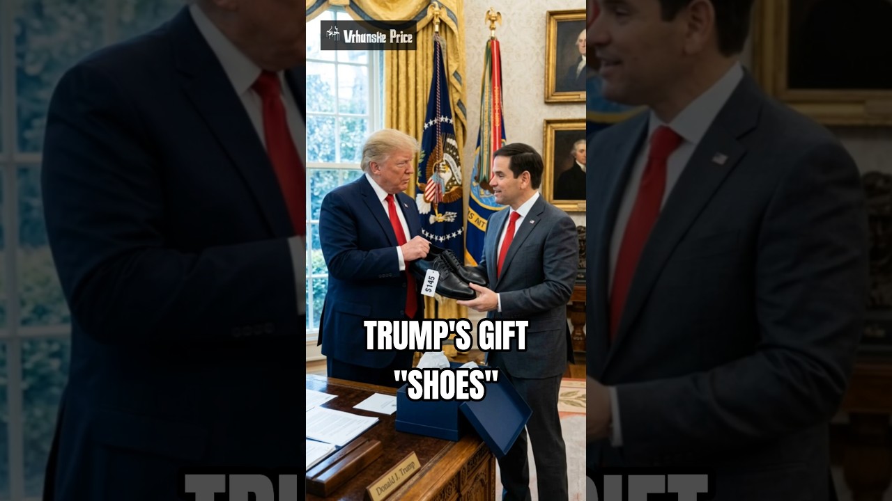 Трамп подарил Марко Рубио новые ботинки&hellip; 😂