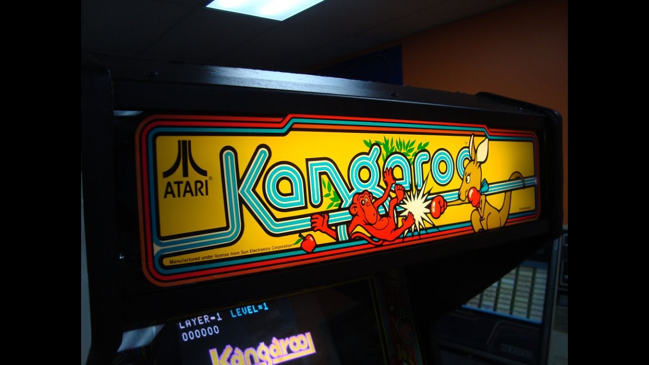 Наша винтажная аркадная игра Kangaroo 1982 года для Atari — похожа на Donkey Kong, но не такая из...