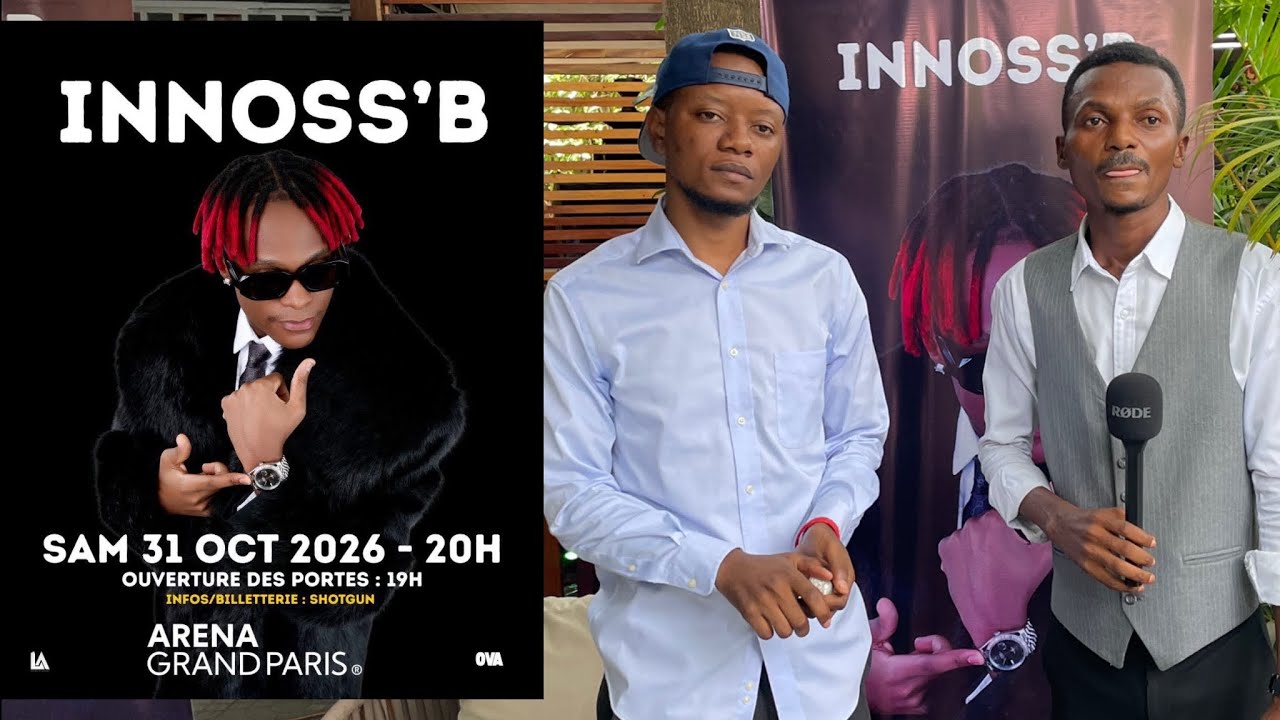 Analyse sur la conférence de presse Arena Grand Paris de l’artiste musicien Innoss’B
