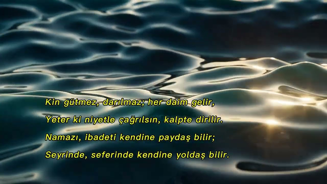 Abdestin Nur'u #ilahi