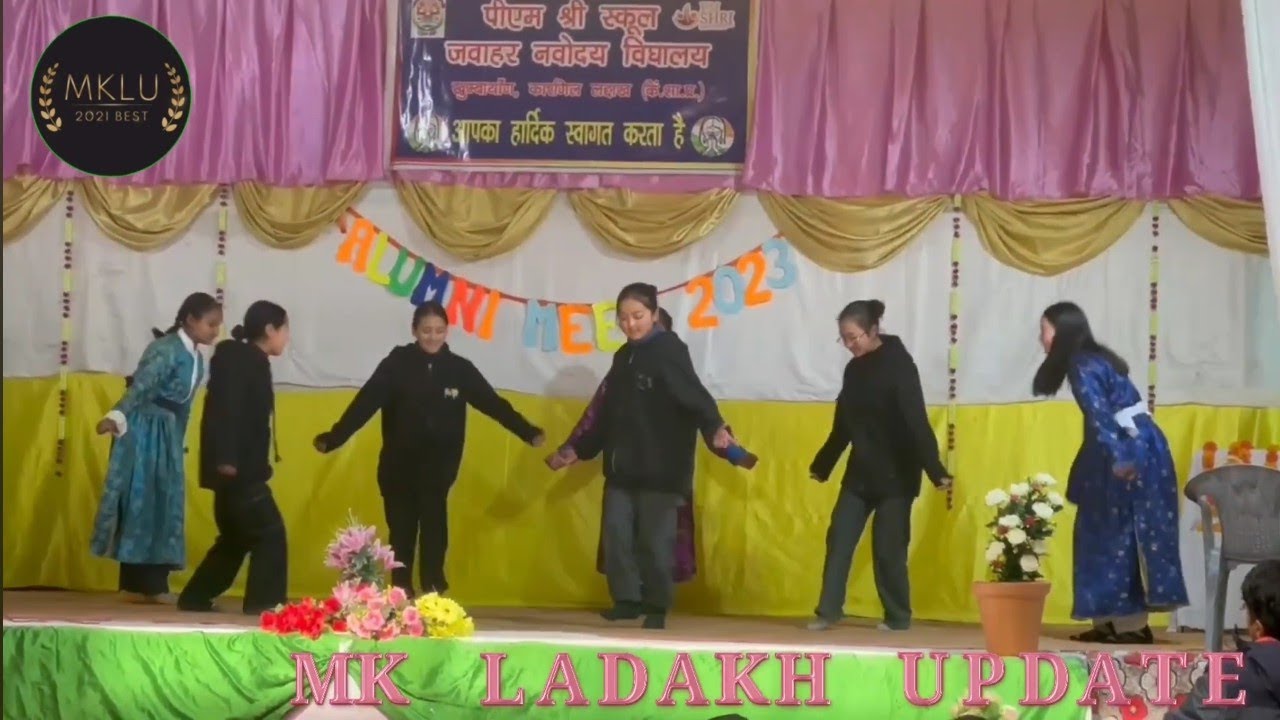 ladakhi dance ||alumni meet in jnv kgl 2023 #jnv #kargil #jnvkgl #alumni #alumni2023 #mkladakhupdate