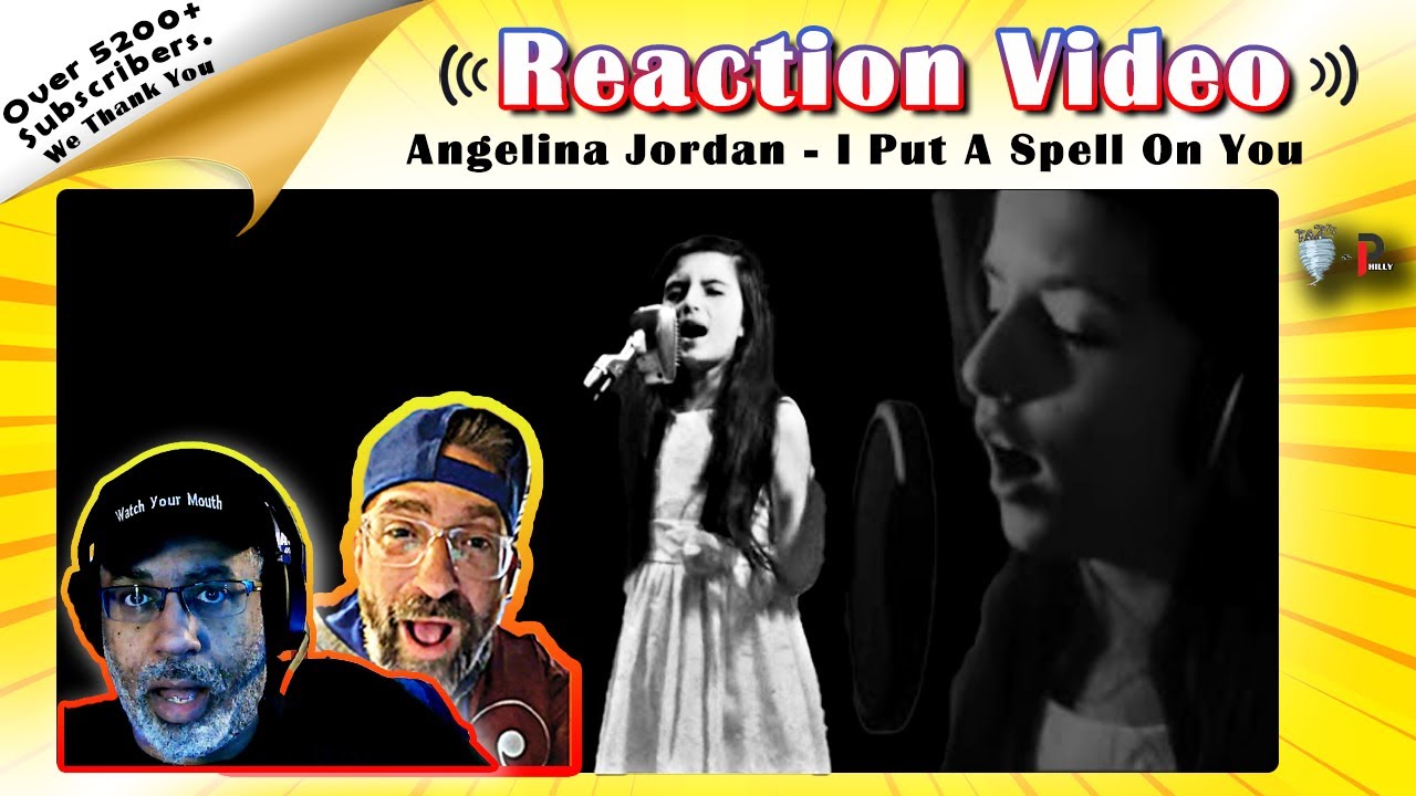 🎶Angelina Jordan | I Put A Spell On You🎶 Reaction #angels