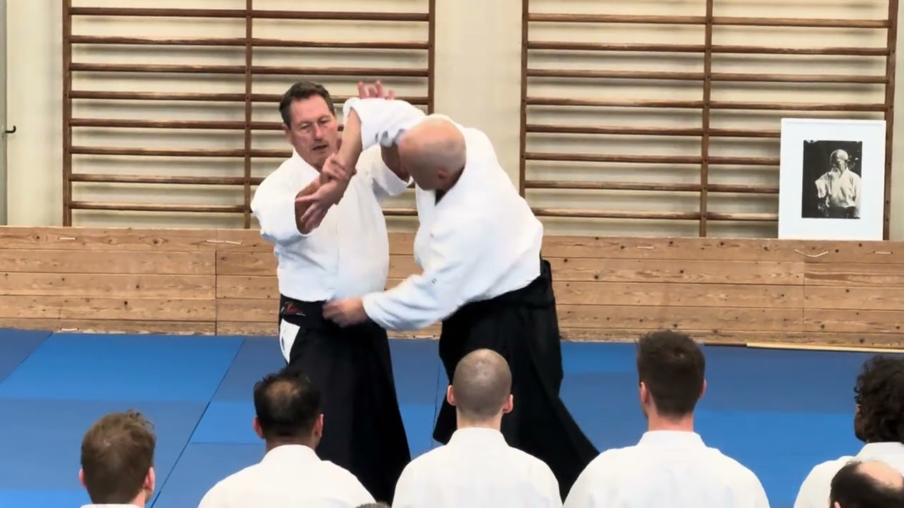 Christian Tissier, 8. Dan Aikikai,  in Berlin 2024