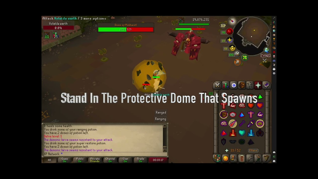 OSRS Doom of Mokhaiotl Kill 1 Defence Pure Guide (Delve 1)