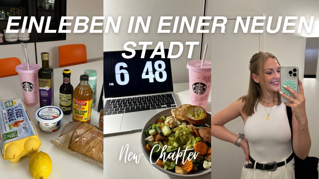 Einleben in einer neuen Stadt | neue Routinen, Hormonfokus, Food/Shopping Hauls I  KathaMariie