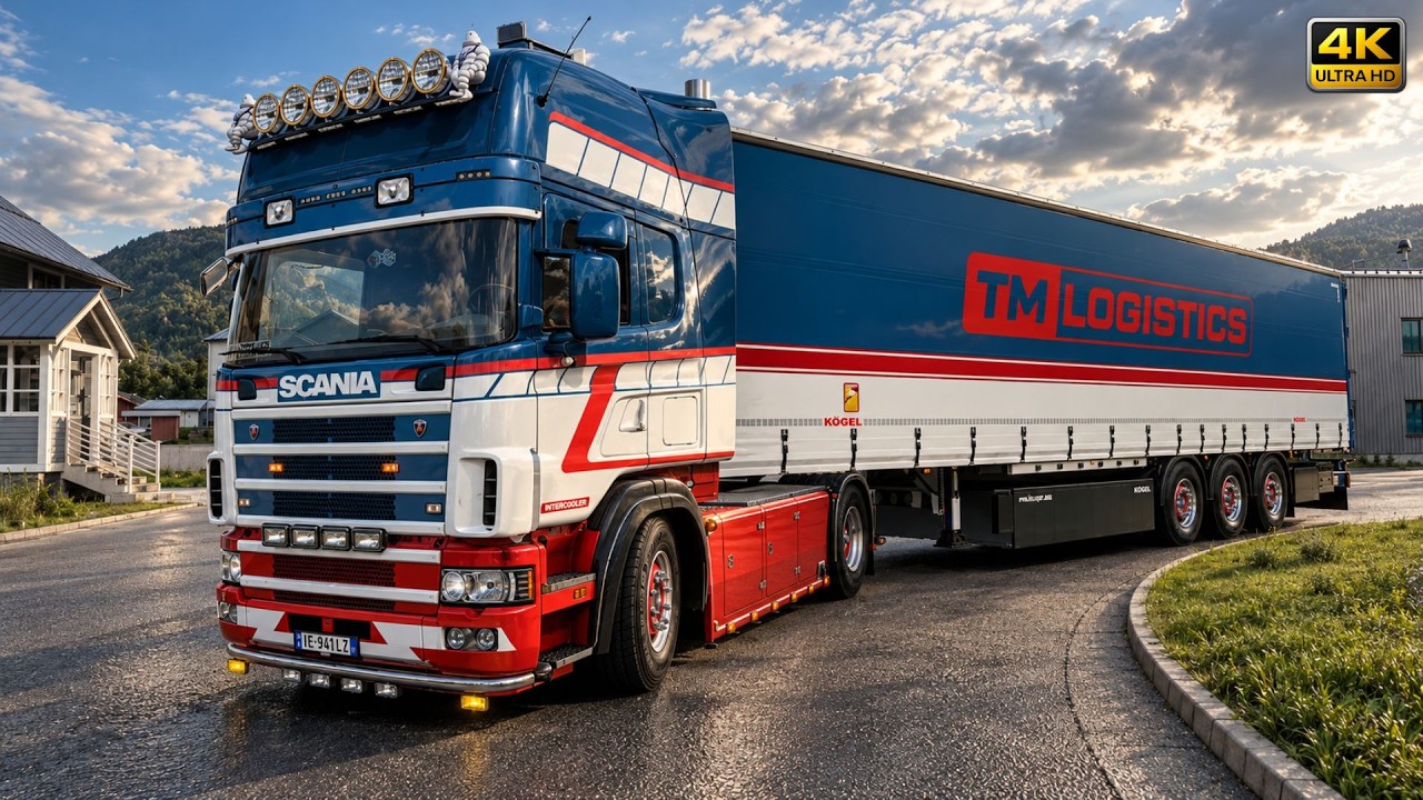 ETS2 1.61 | ULTRA Realistic Driving | Scania RJL 4 Series &ndash; Van Der Hart | POV 4K + DLSS 5 | #ets2