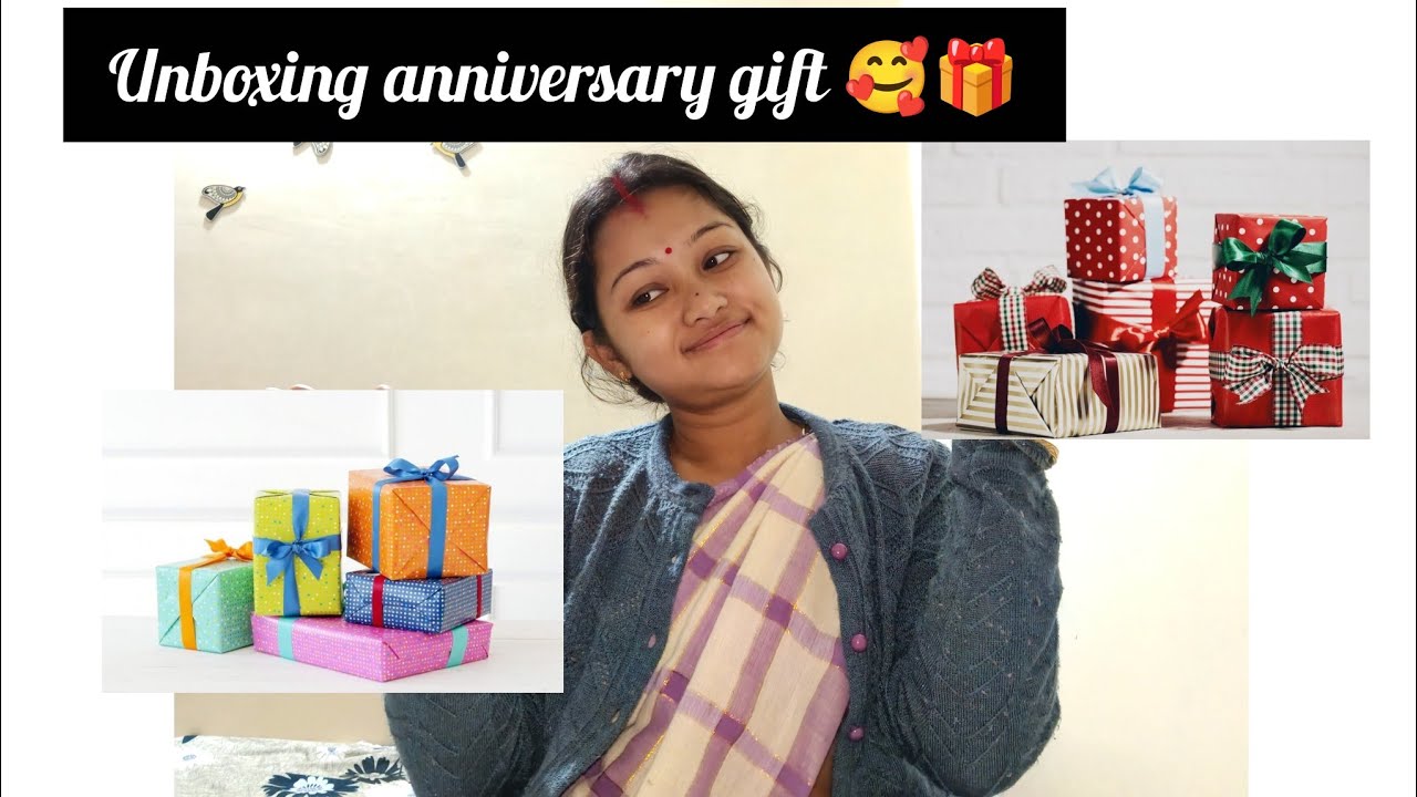 Anniversary gift কি কি পালো 🤗🥹#annnivarsarygift#gift #anniversary 