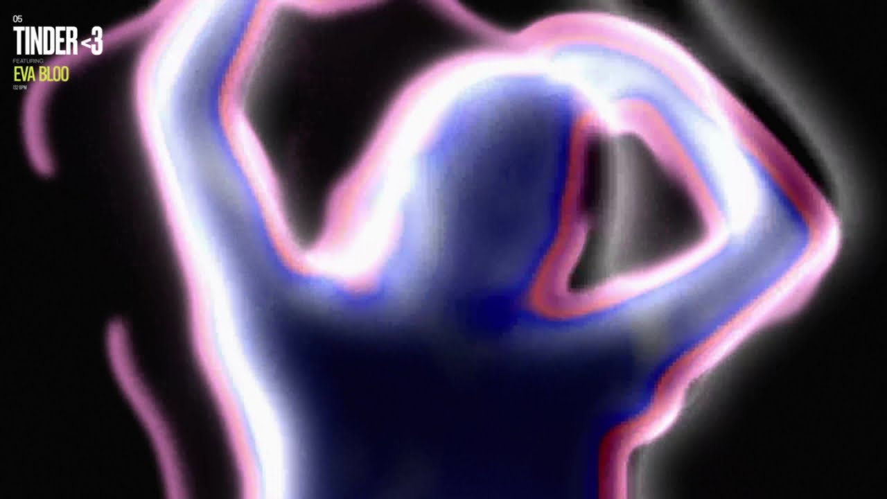 Estremo - TINDER feat. Eva Bloo - (Official Lyrics Visualizer)