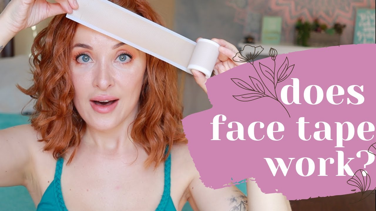 FOREHEAD WRINKLES / UNDER EYE WRINKLES /Expensive patches dupe? / DOES FACE TAPE WORK?