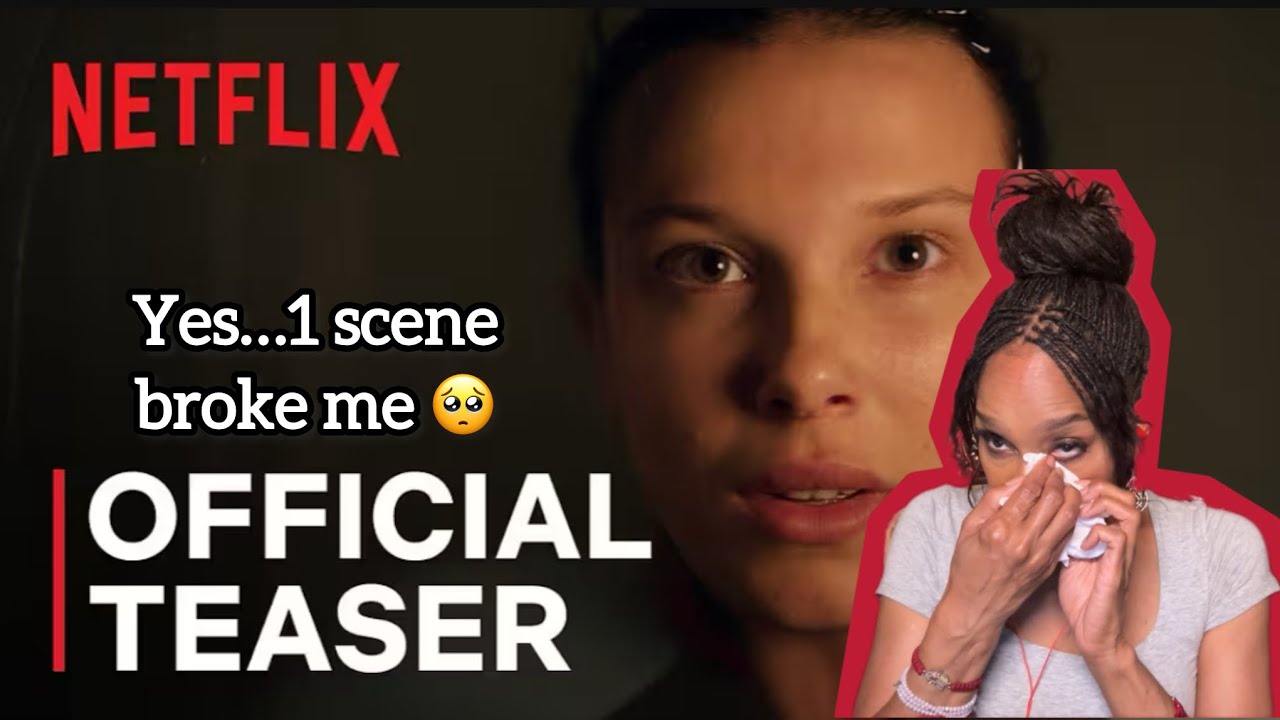 Stranger Things 5 | Official Teaser Trailer REACTION! We watch it 2x I cried.