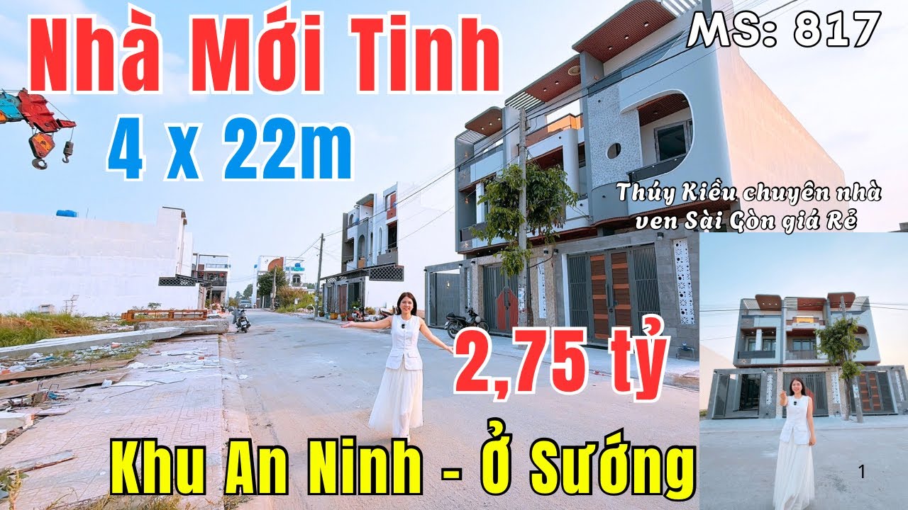 ✅ 2,75 TỶ MUA NHÀ 2 TẦNG 88m2 Đường rộng, khu ở sướng! GIÁ RẺ DỄ MUA Trả Trước 1 tỷ nhận nhà ngay