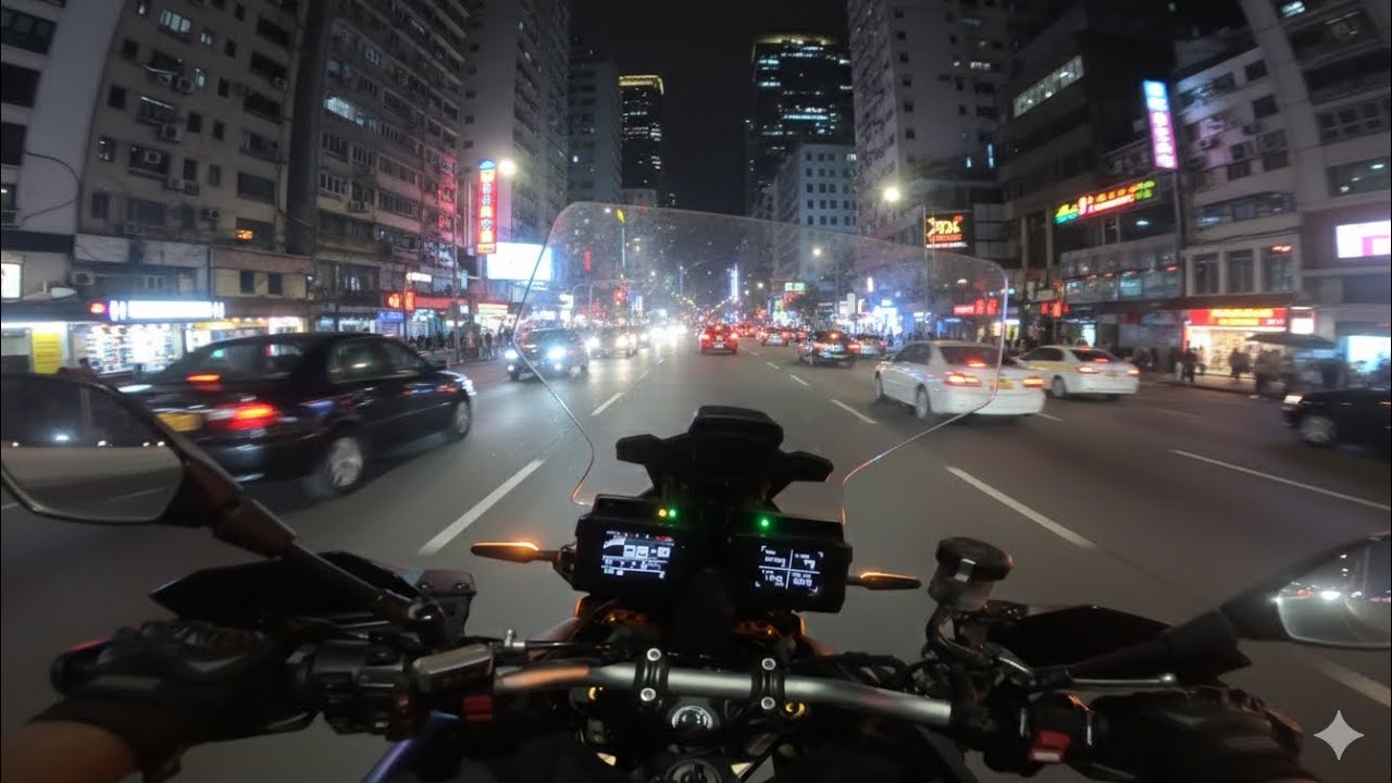 YAMAHA TRACER 9GT NIGHT RIDE// RAW SOUND SC PROJECT 